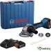BOSCH GWS 18V-8 SET - ПРОФЕСИОНАЛЕН АКУМУЛАТОРЕН БЕЗЧЕТКОВ ЪГЛОШЛАЙФ BOSCH GWS 18V-8 SET - ПРОФЕСИОНАЛЕН АКУМУЛАТОРЕН БЕЗЧЕТКОВ ЪГЛОШЛАЙФ